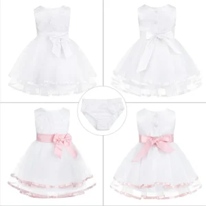 Newborn & Toddler Girl Baptism Dress