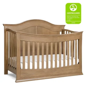 4-in-1 Convertible Crib – Hazelnut Finish